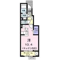 アミスターＫ　Ⅱの物件間取画像